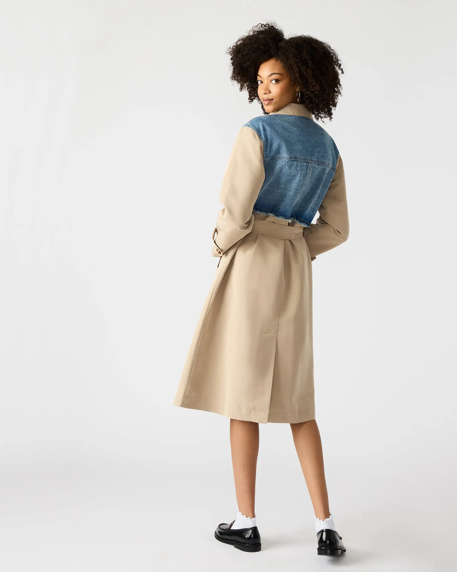 SORAYA COAT DENIM MULTI