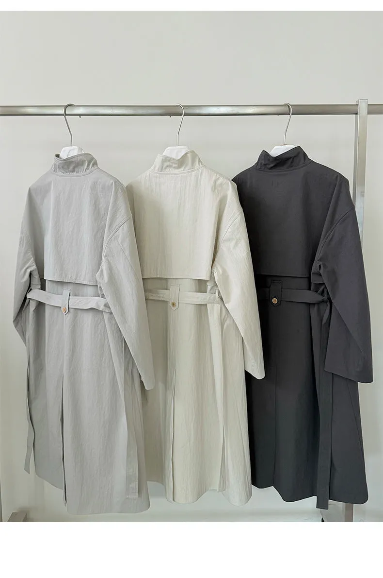 Stand collar trench