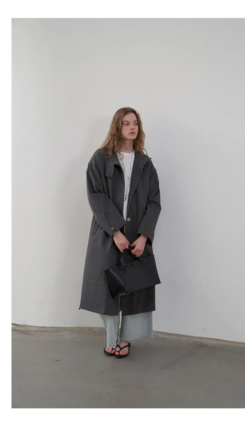 Stand collar trench