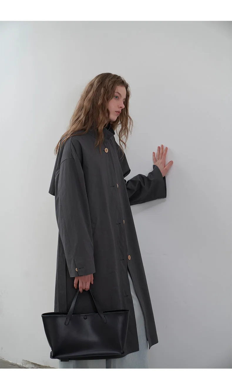 Stand collar trench