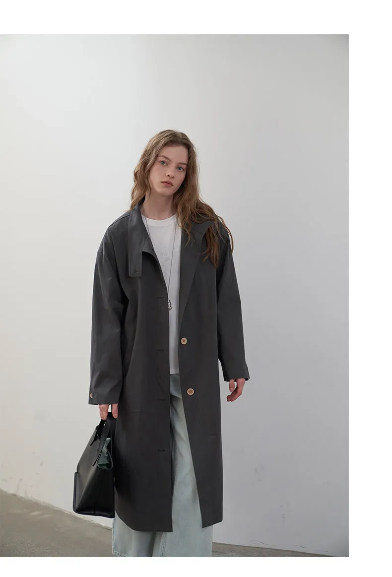 Stand collar trench