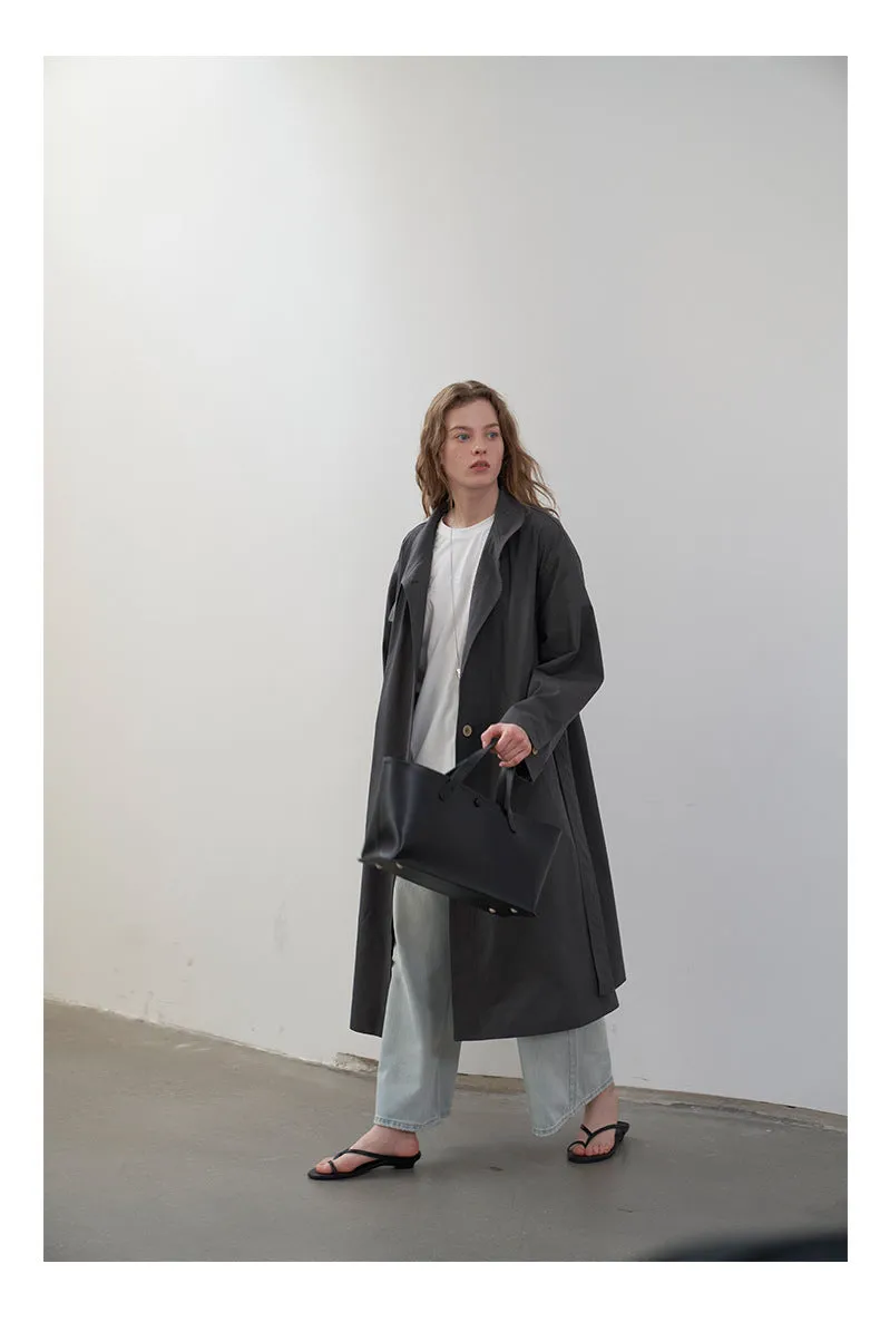 Stand collar trench