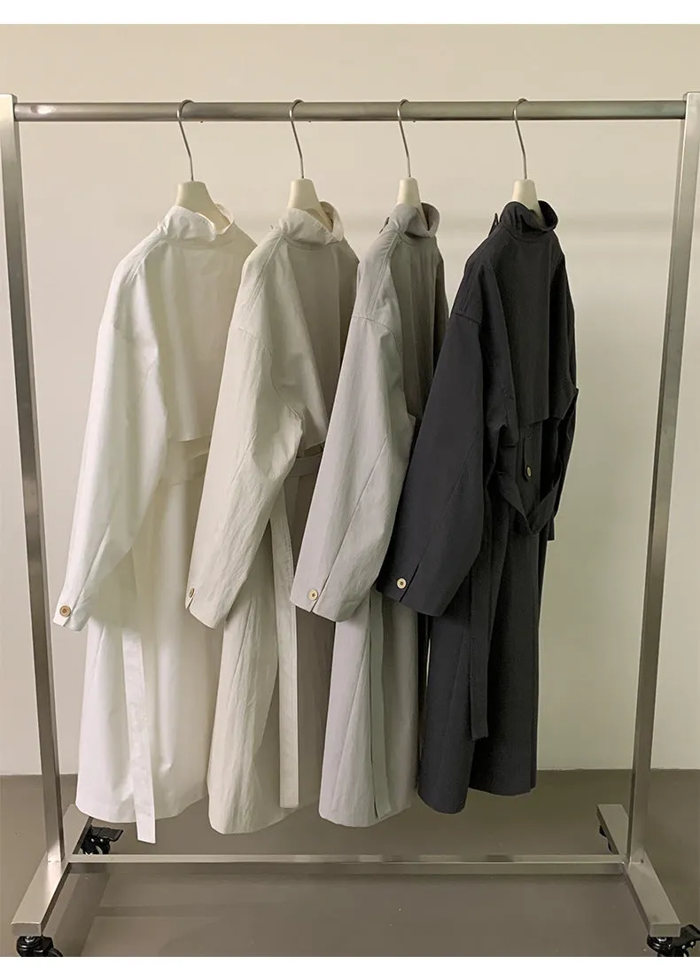 Stand collar trench