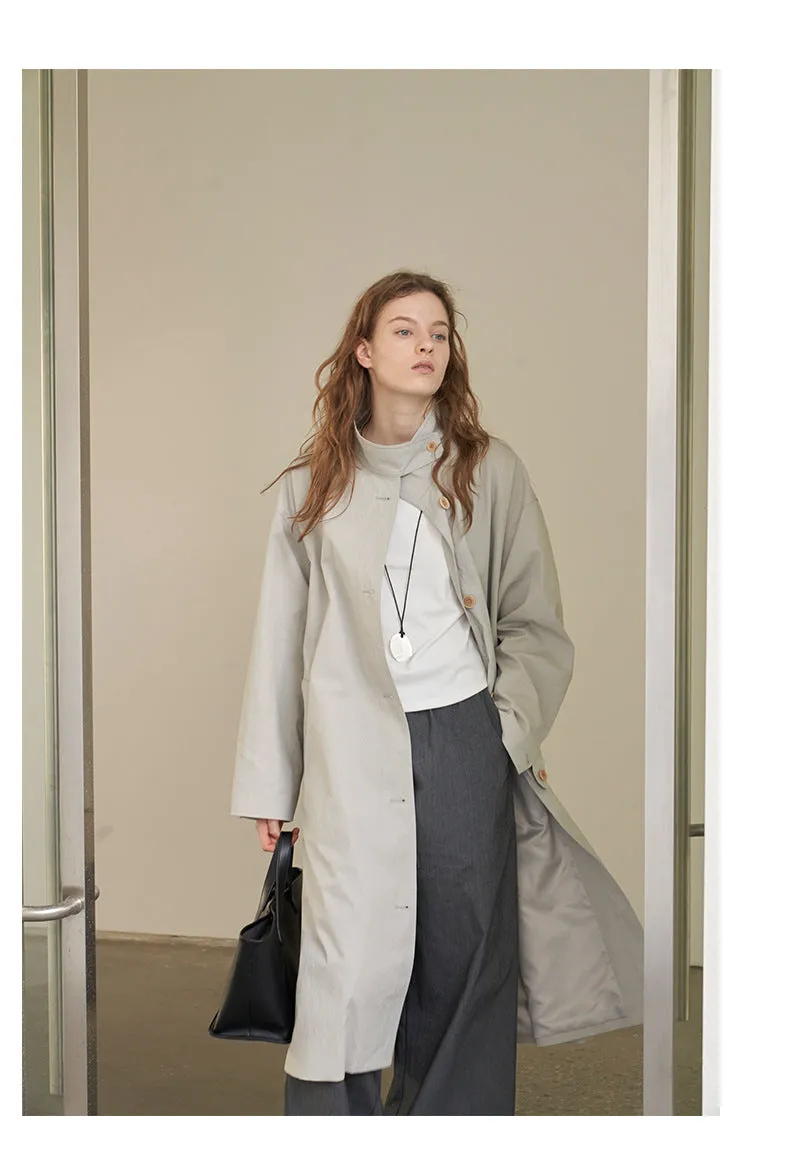 Stand collar trench