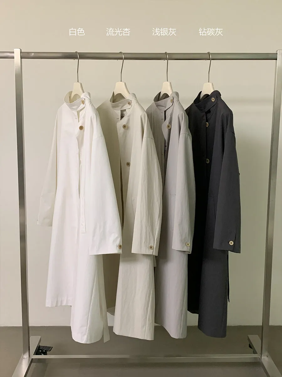 Stand collar trench