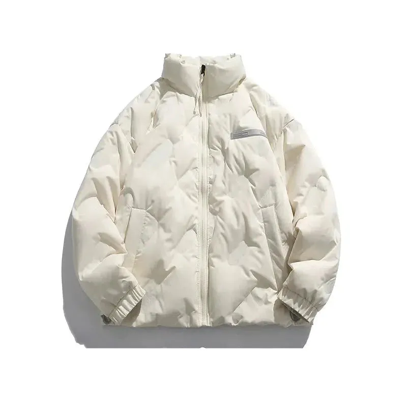 Stand-up Collar Puffer Jacket