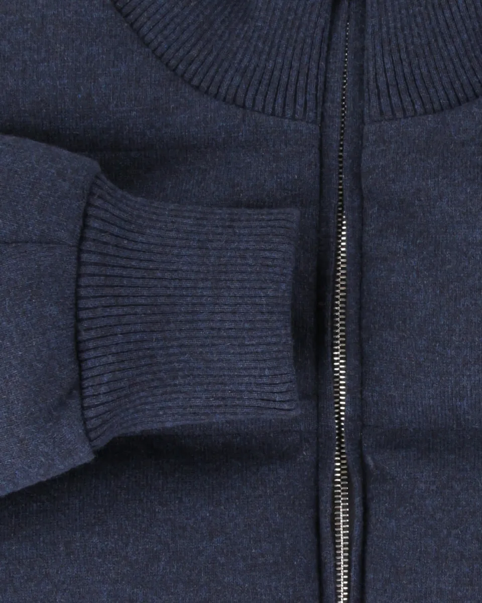 Svevo Parma Dark Blue Puffer Jacket