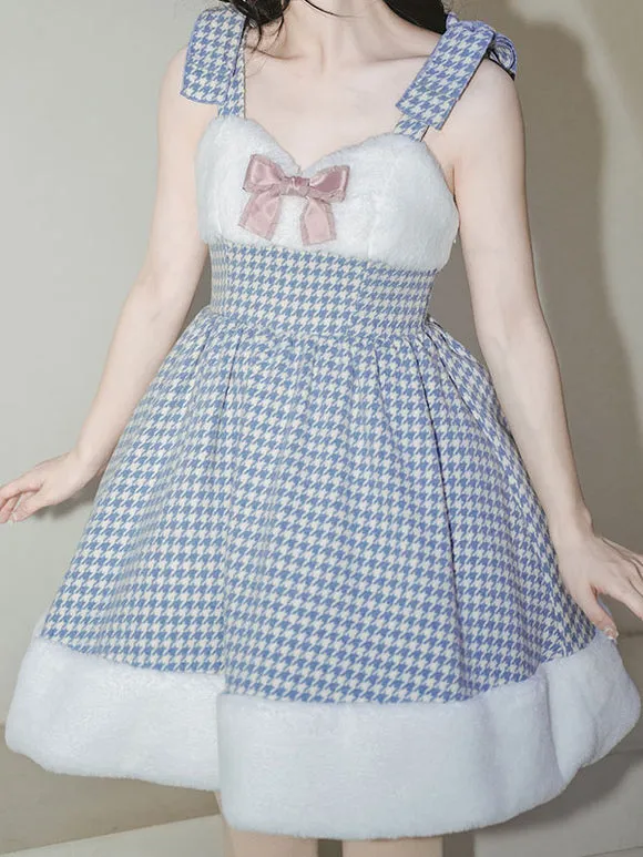 Sweet Lolita Dress Polyester Sleeveless Dress