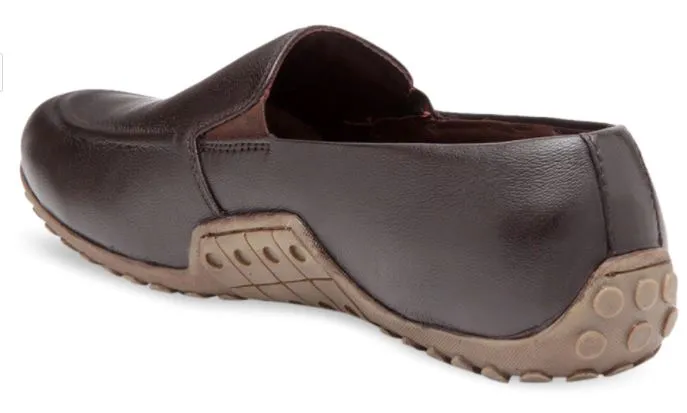 Teakwood Men Brown Solid Genuine Leather Formal Slip On