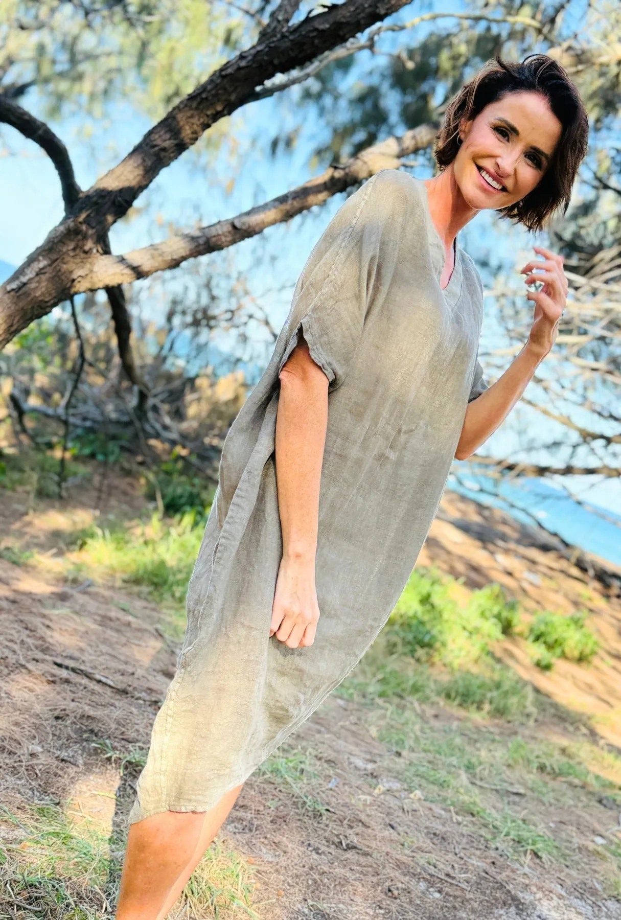 The Instant Essential Dress - Leaf