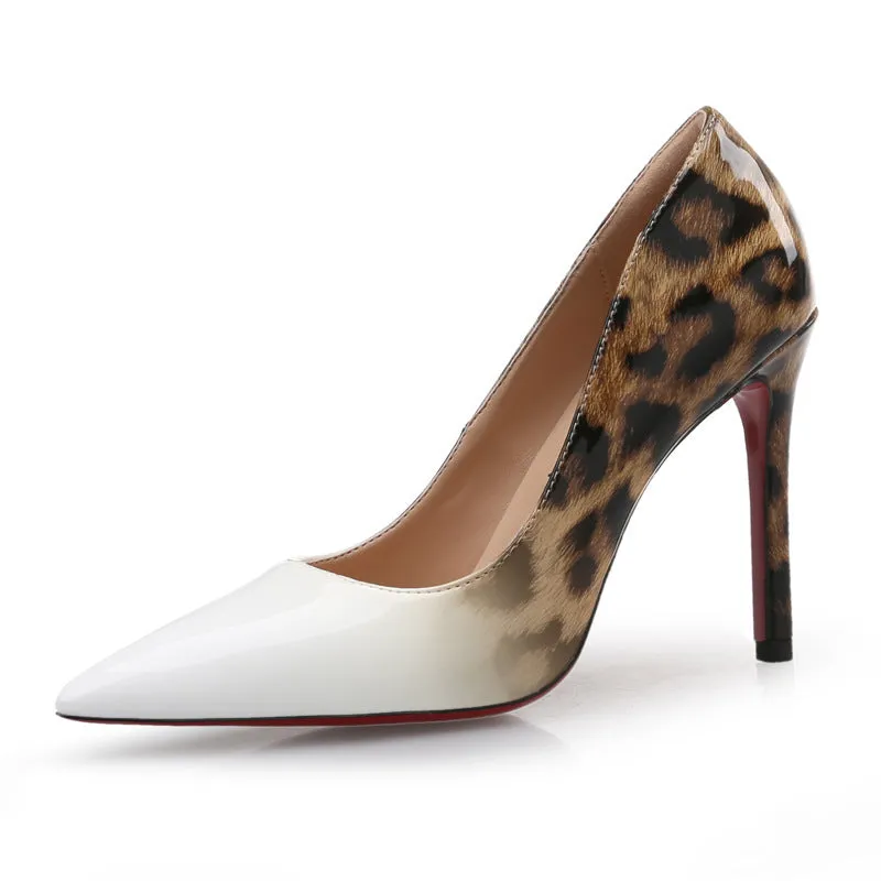TideLuxe Leopard Pointed Pumps