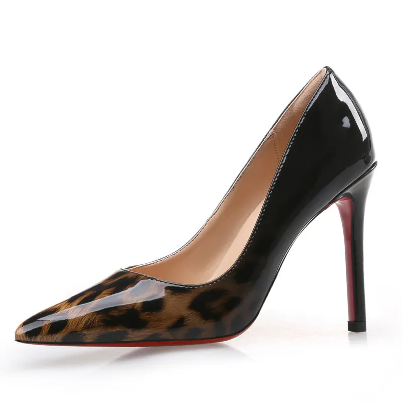 TideLuxe Leopard Pointed Pumps