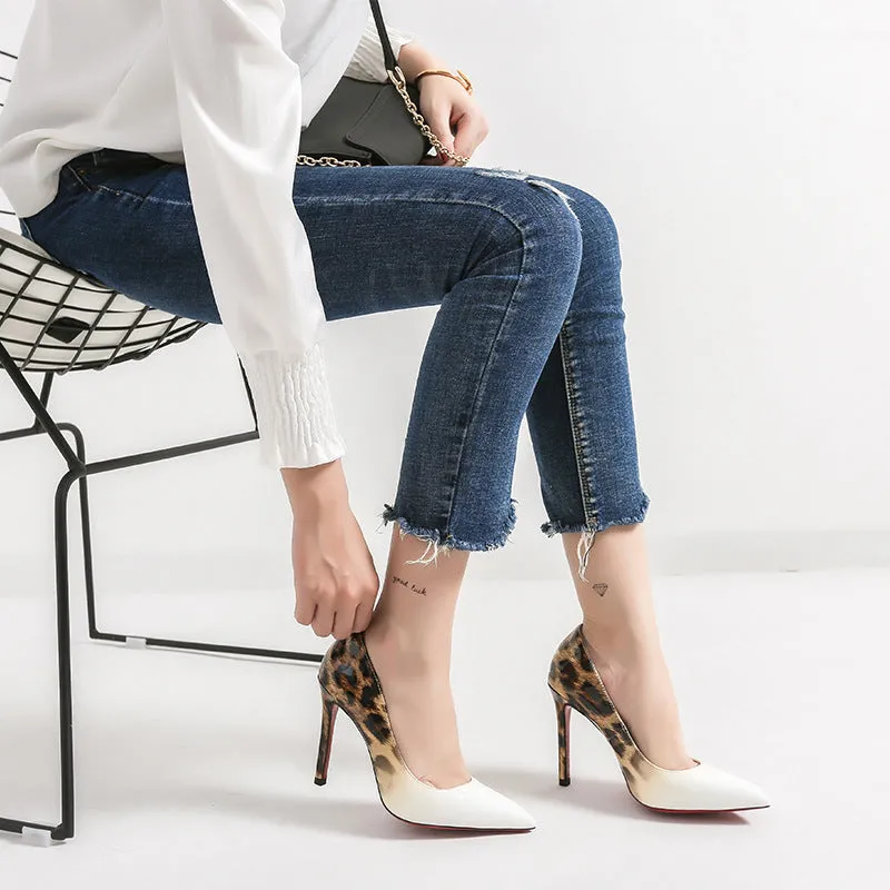 TideLuxe Leopard Pointed Pumps