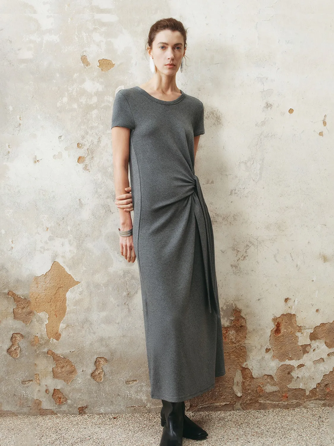 Tie Front A-Line Dresses