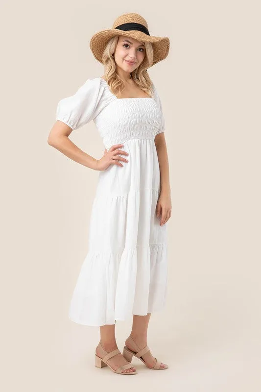 Tiered Long Dress