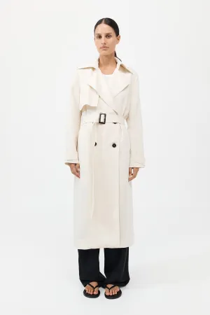 Trench-coat souple et ajusté - Tofu
