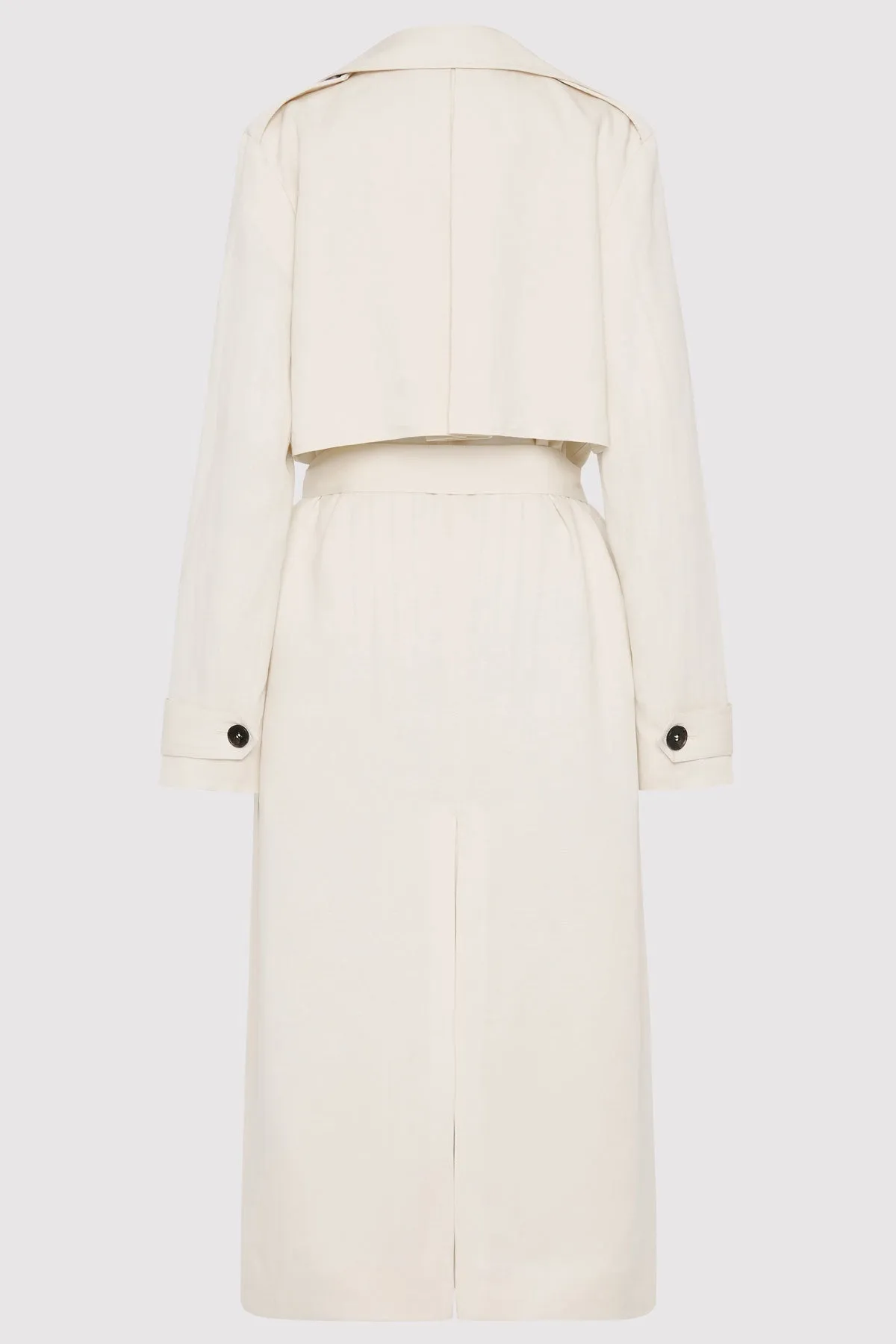 Trench-coat souple et ajusté - Tofu