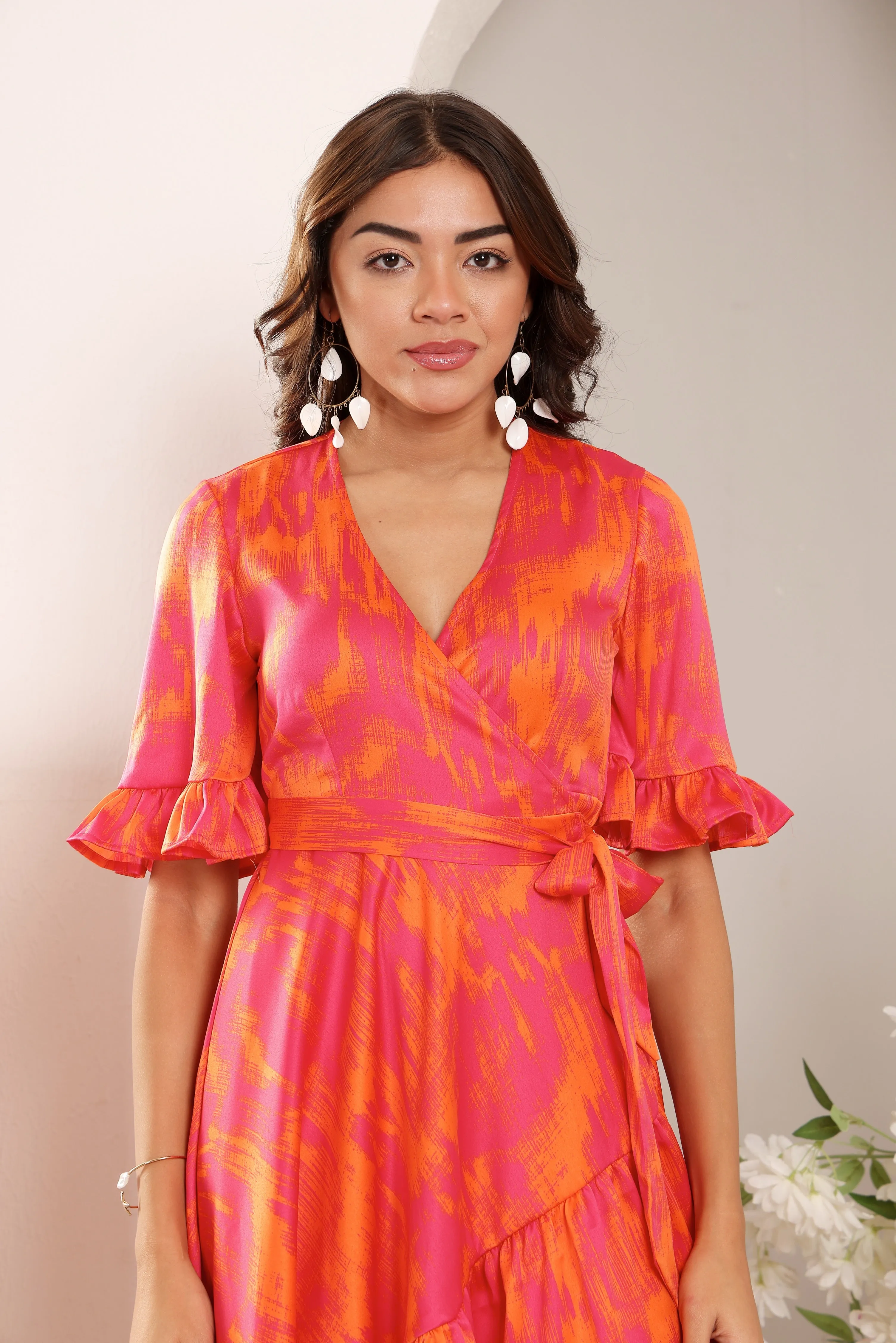 Tropical Sunset Sass Dress