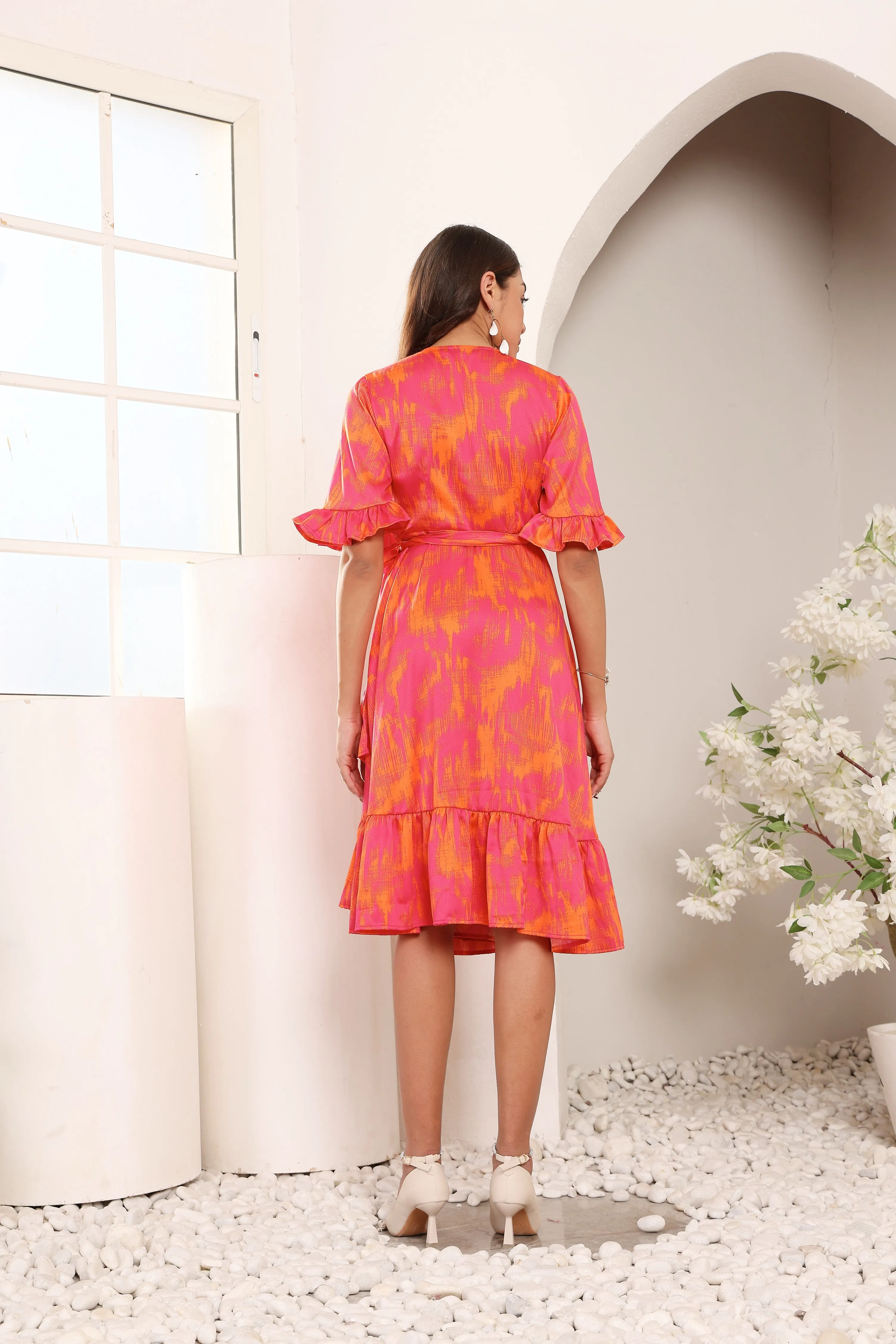 Tropical Sunset Sass Dress
