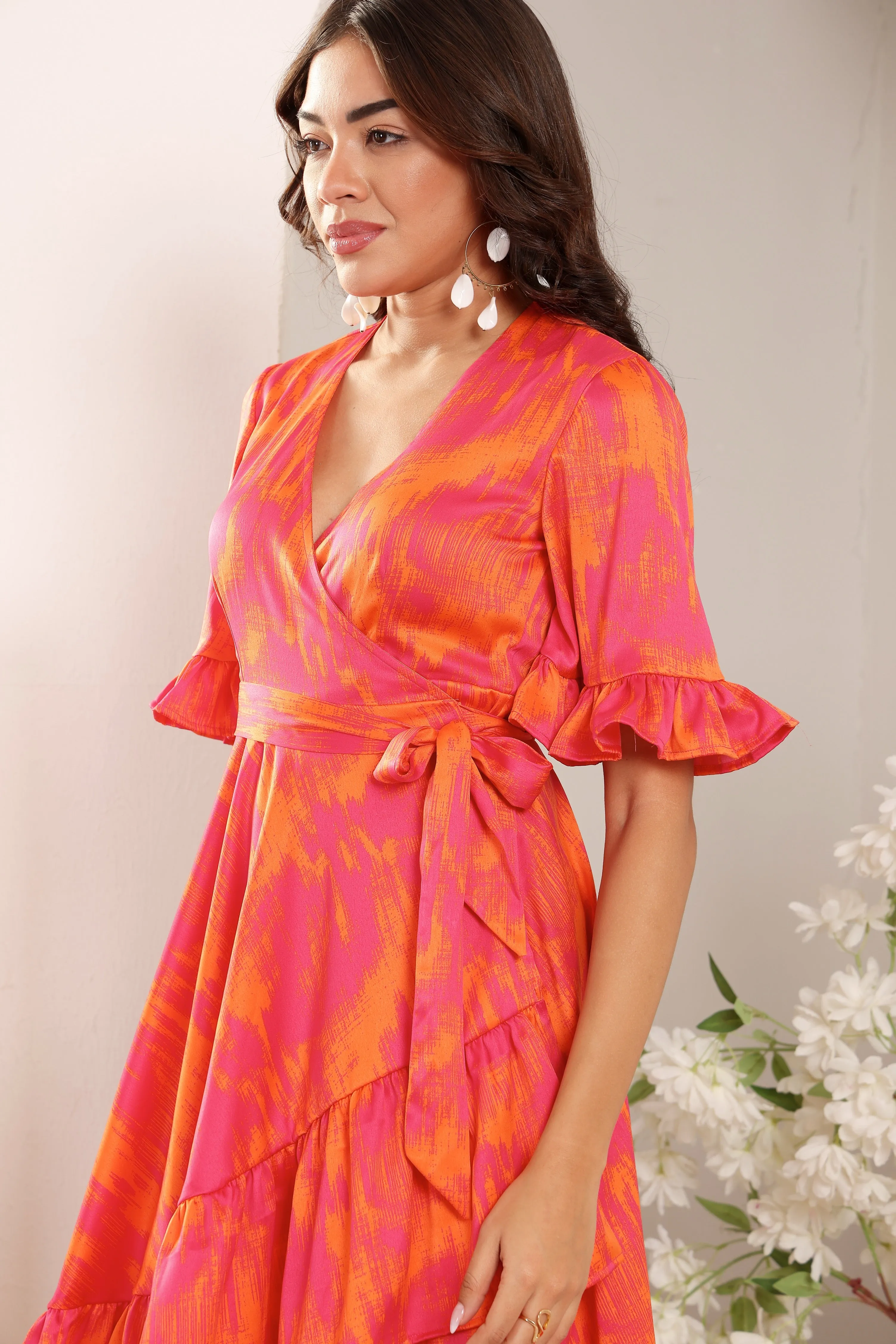 Tropical Sunset Sass Dress