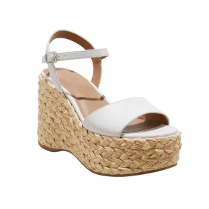Universal Thread  Alisha Platform Wedge Heels with Memory Foam Insole White 8.5M