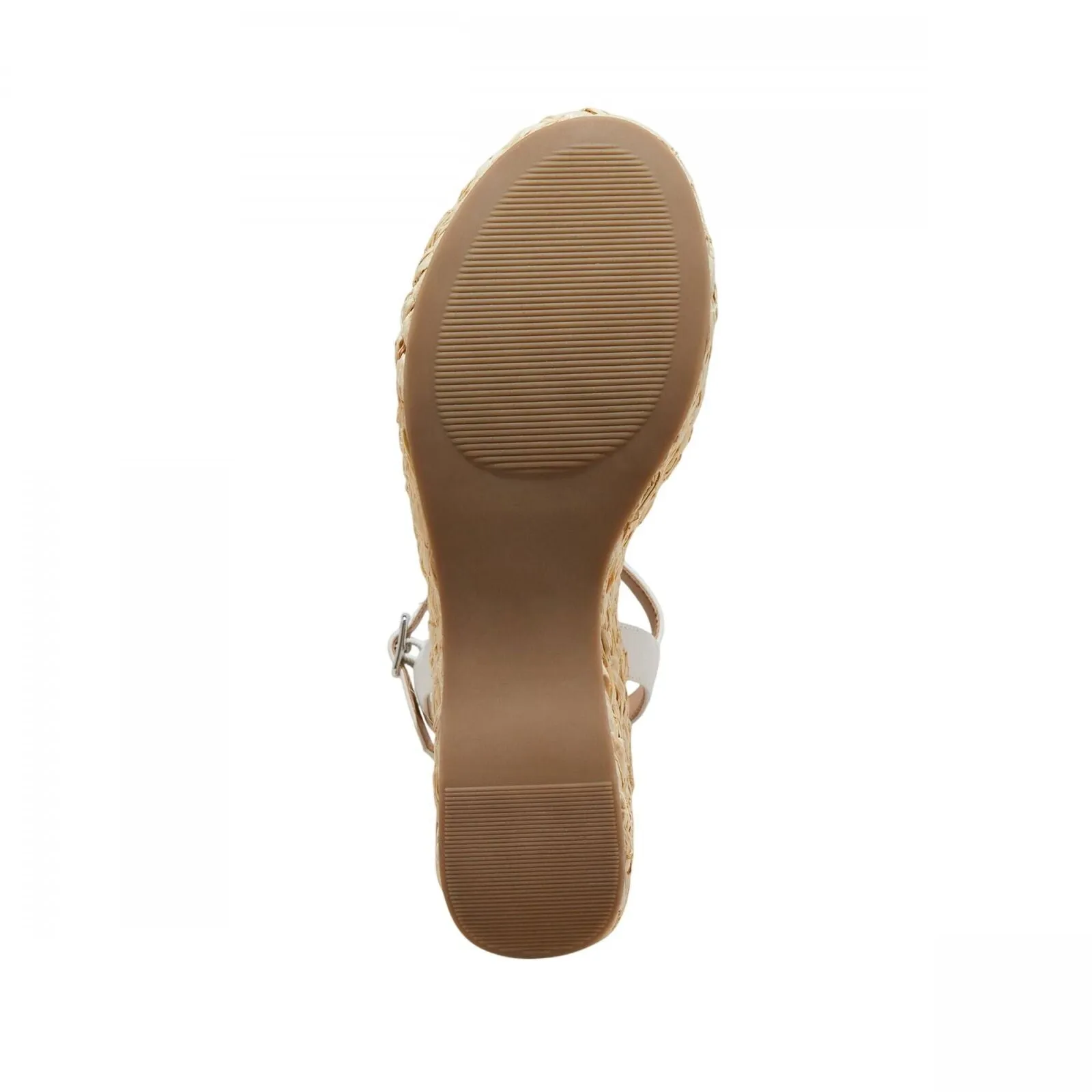 Universal Thread  Alisha Platform Wedge Heels with Memory Foam Insole White 8.5M