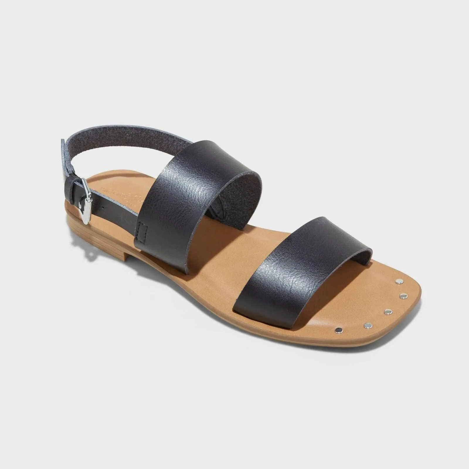 Universal Thread Women's Becca Studded Ankle Strap Sandals 89527492 Black 9.5M