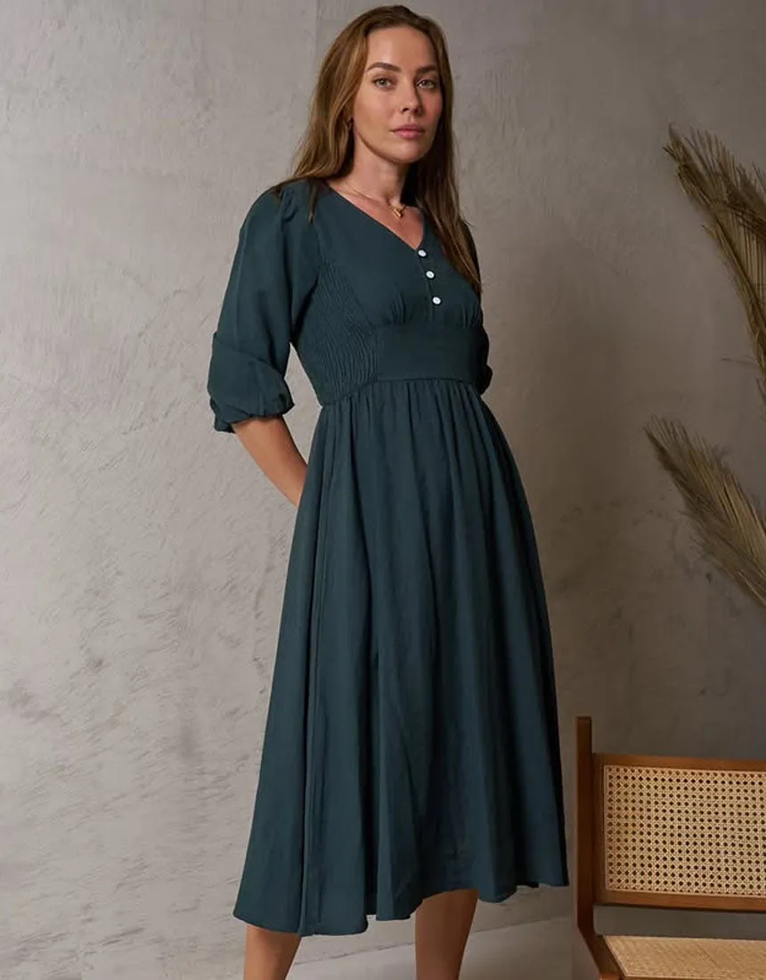 VL Elsie Teal Dress