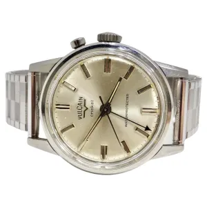 Vulcain 1960s Stainless Steel Watch
