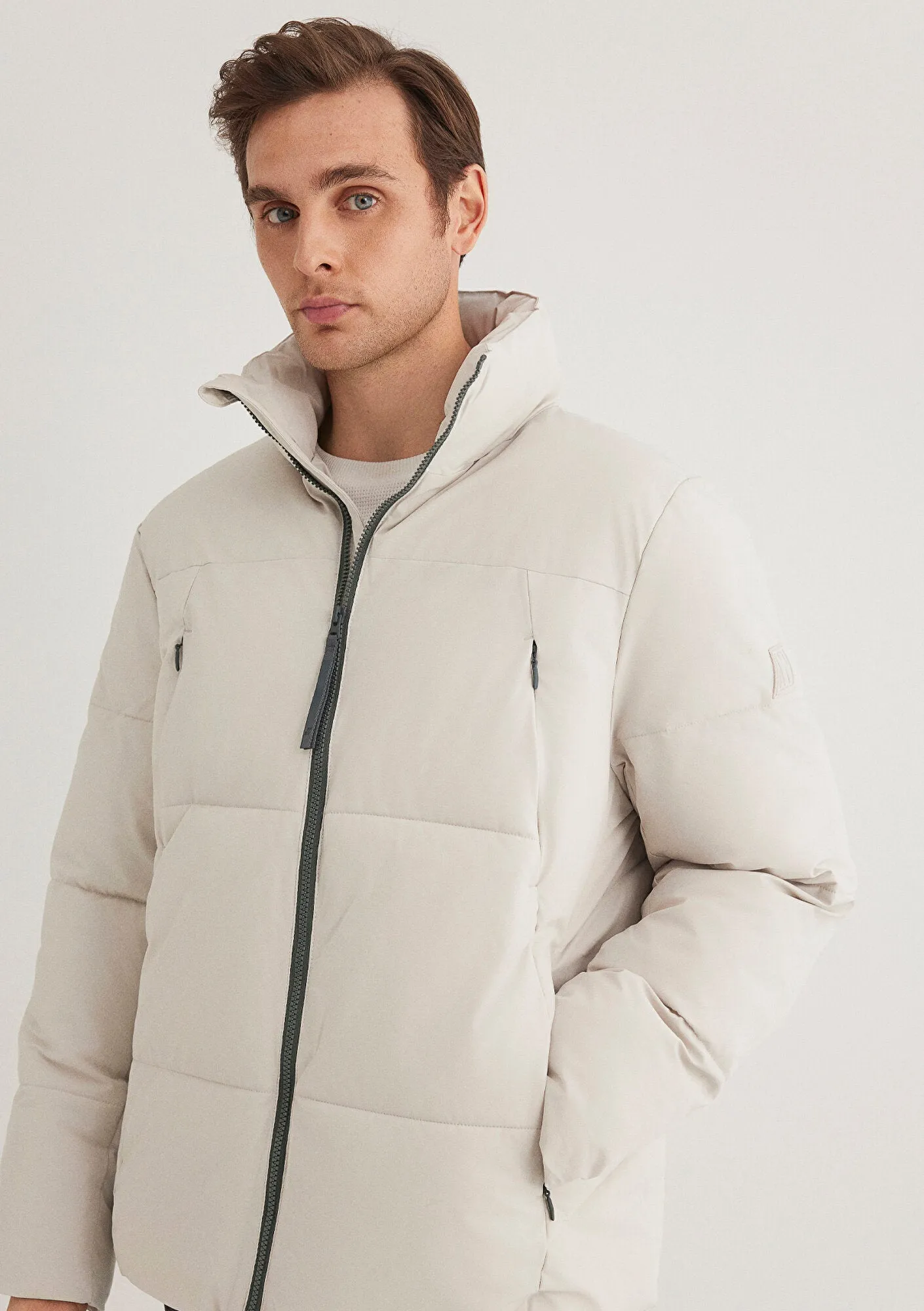Water Repellent Grey Jacket