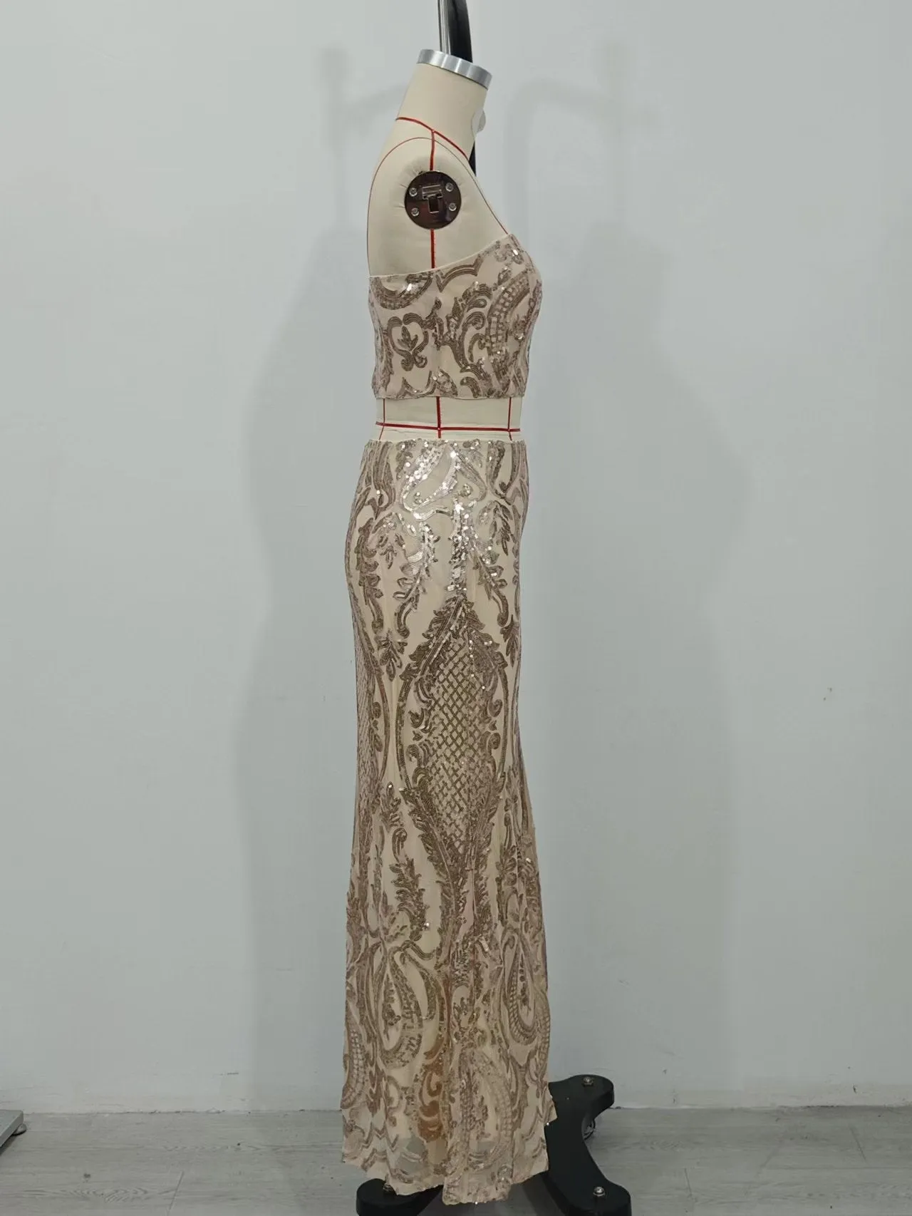 Women Sequin Party Dress