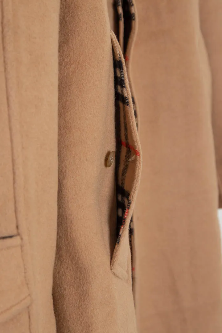 Women's Burberry Pure New Wool Trench Coat (XL)
