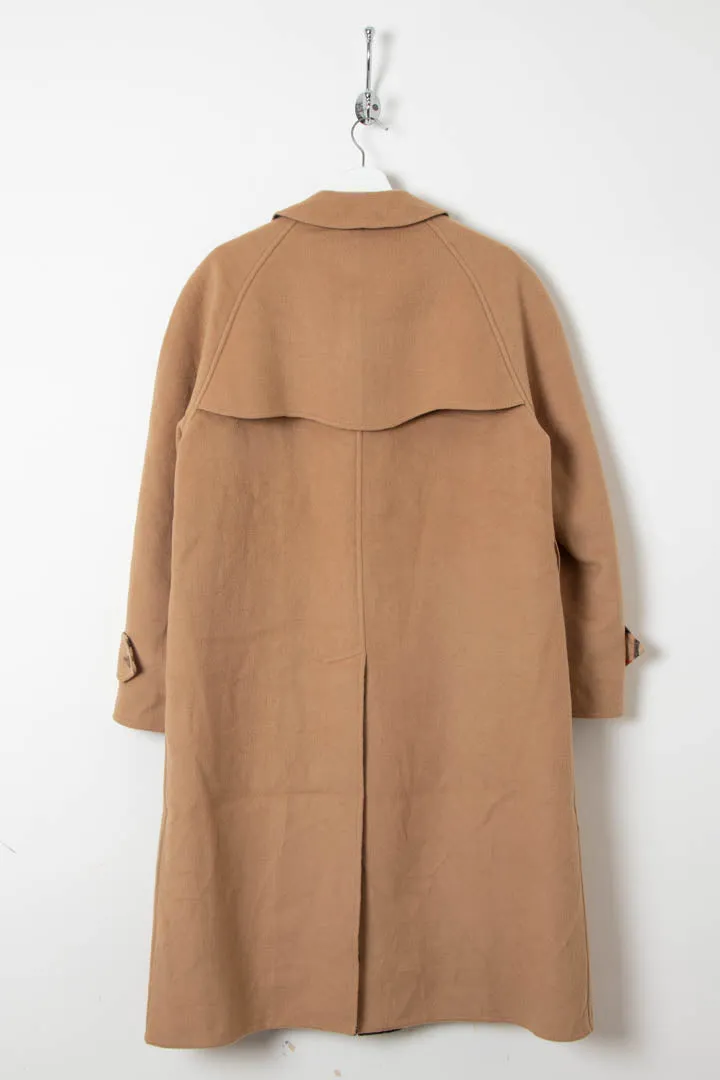 Women's Burberry Pure New Wool Trench Coat (XL)
