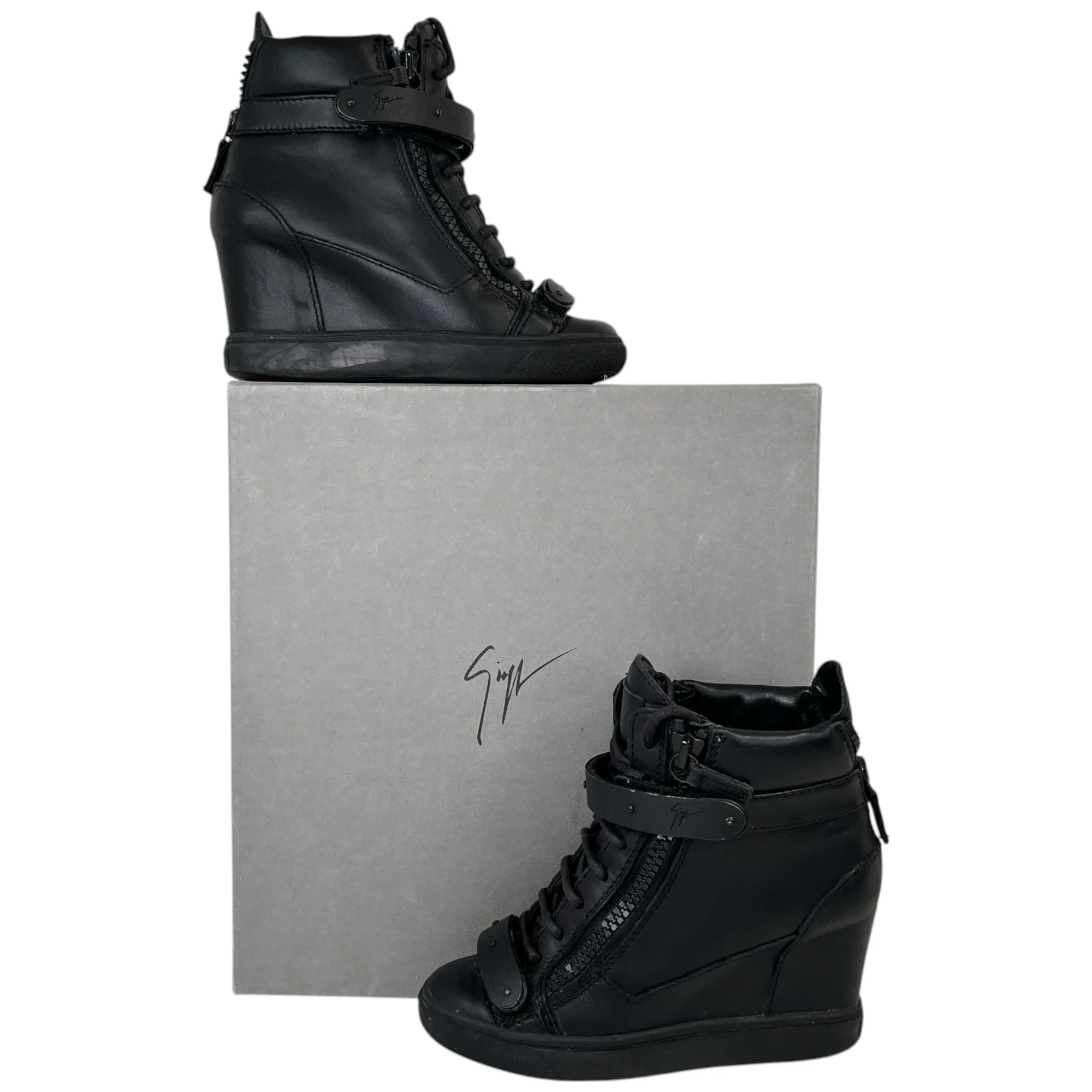 Women's Lorenz Wedge Heels Black Size EU 36 / UK 3