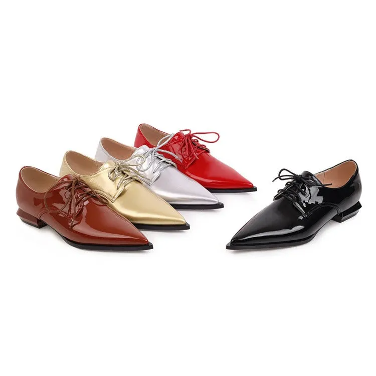 Women's Pointed Toe Low Heels Shoes