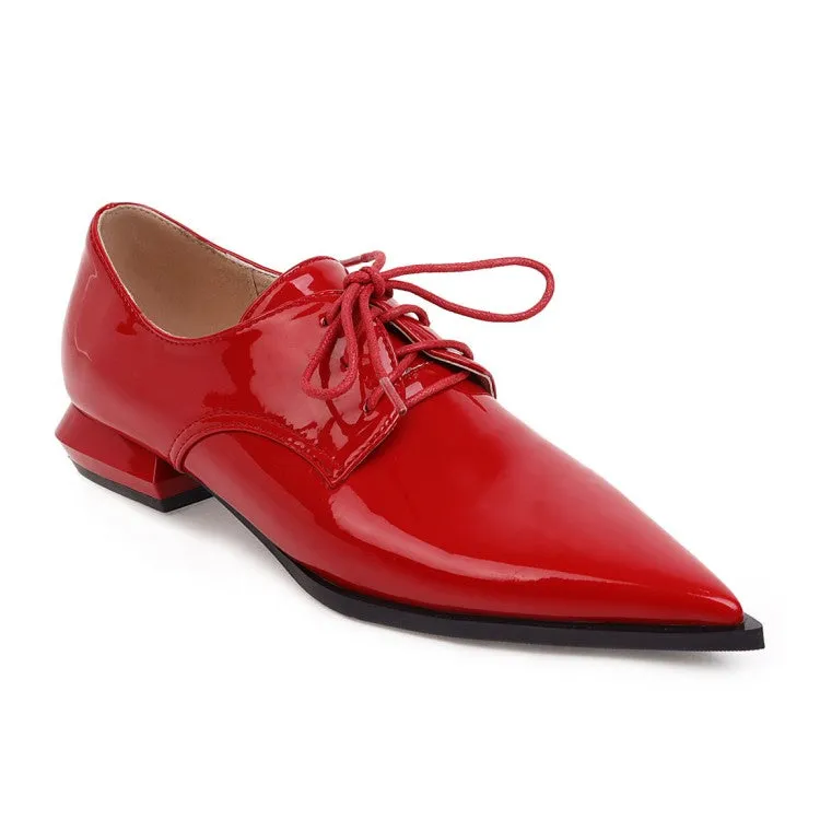 Women's Pointed Toe Low Heels Shoes
