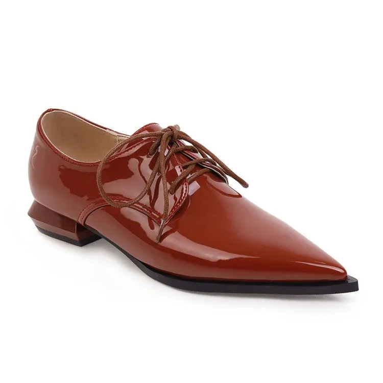 Women's Pointed Toe Low Heels Shoes