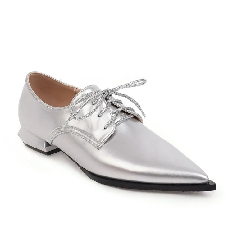 Women's Pointed Toe Low Heels Shoes