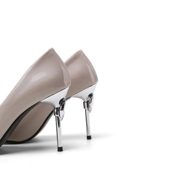 Women's Pointed Toe Rhinestone High Heel Pumps