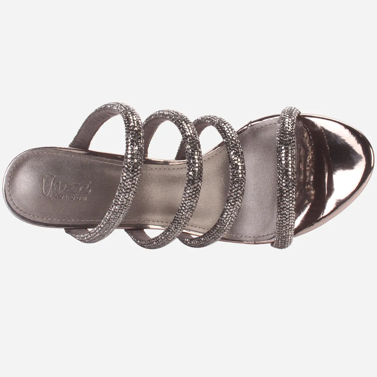 Women's "MAYKONS"Embellished Party Sandals