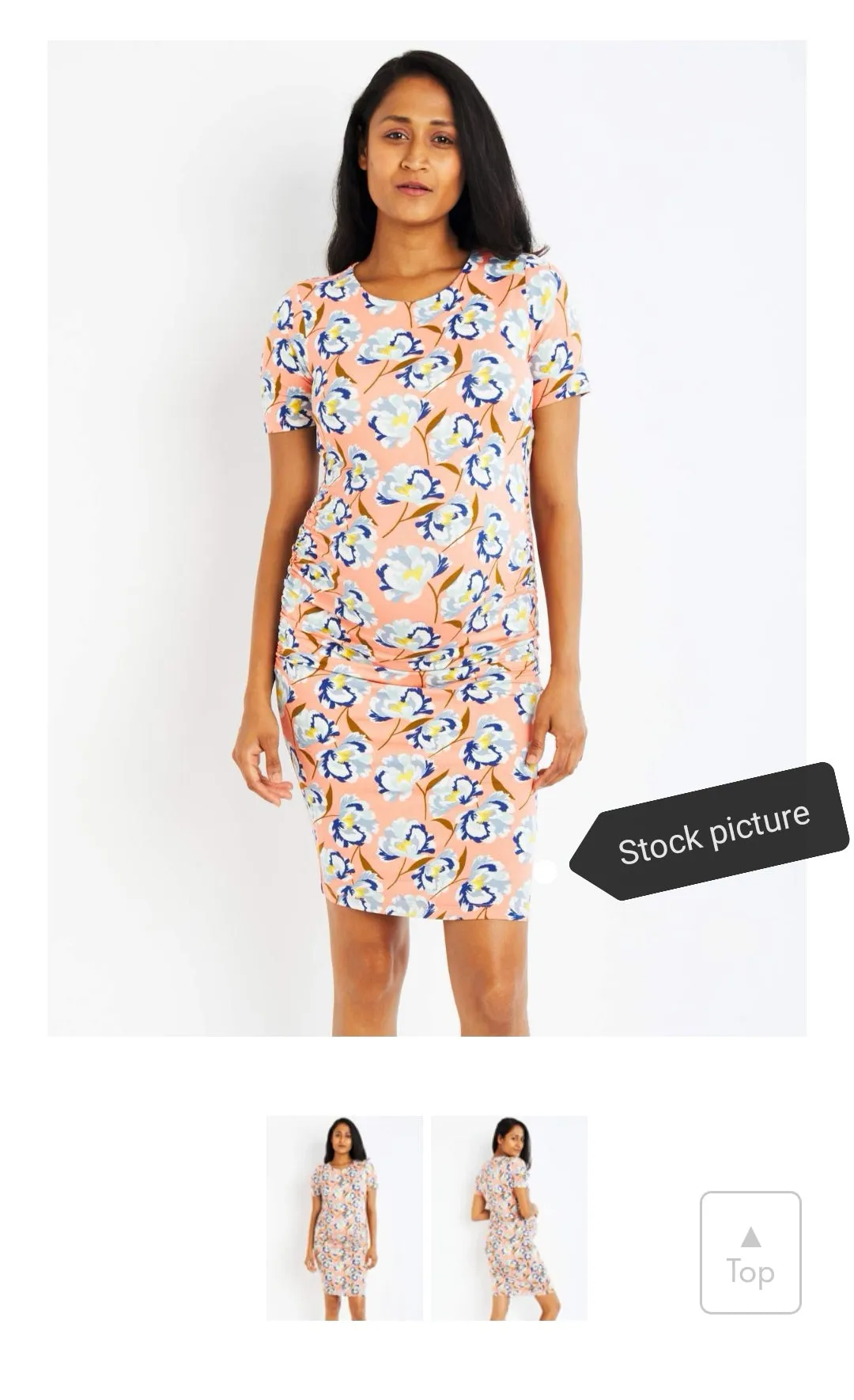 WOMENS SIZE LARGE - A PEA IN THE POD, Maternity Bodycon Dress NWOT B1