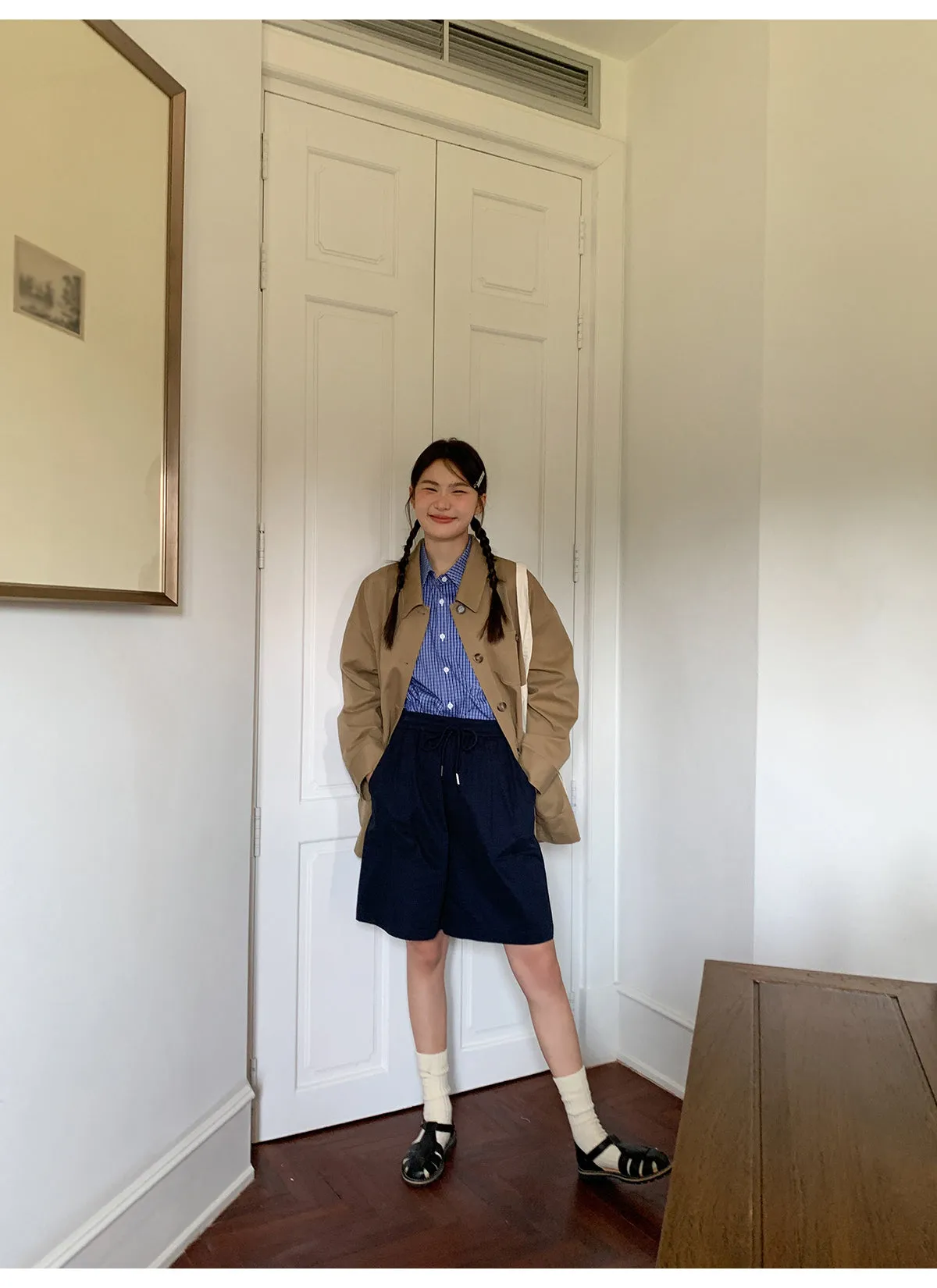 Work trench coat